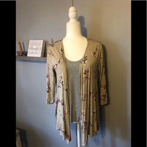 Floral cardigan 🌸